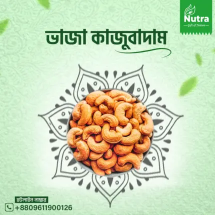 রোস্টেড ভাজা কাজুবাদাম (Roasted Cashew Nuts)