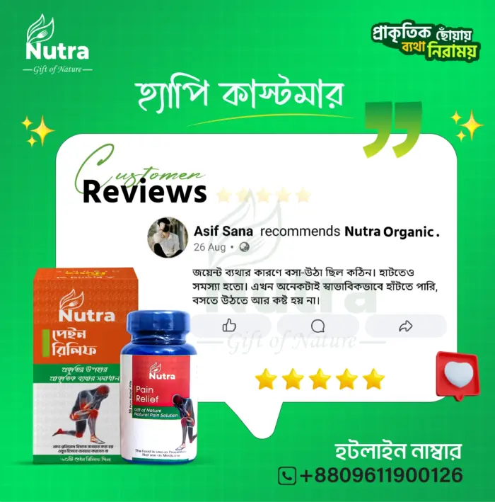 Pain Relief, পেইন রিলিফ (60 Capsule) - Image 2