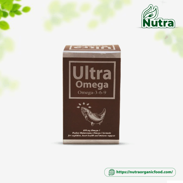 Ultra Omega 3-6-9 (30 soft gels) - Image 1