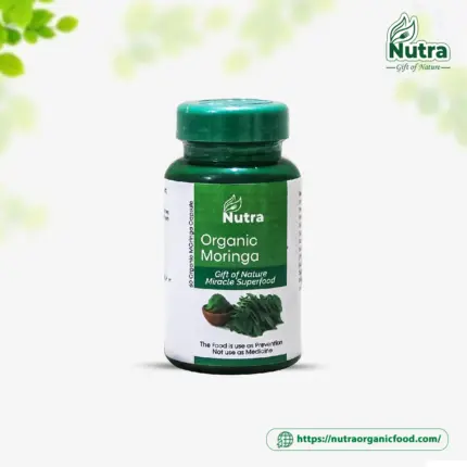 Organic Moringa, অর্গানিক মরিঙ্গা (30 CAP)