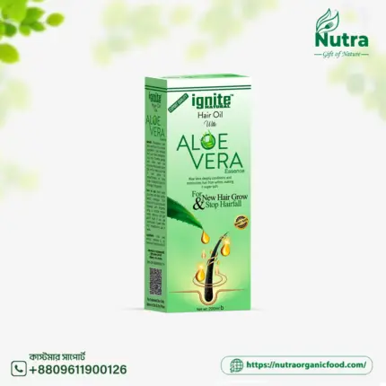 অ্যালোভেরা হার্বাল হেয়ার অয়েল - Aloevera Herbal Hair Oil (200ml)