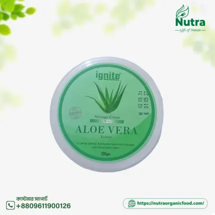 অ্যালোভেরা ম্যাসাজ ক্রিম - Aloevera Massage Cream (200gm)