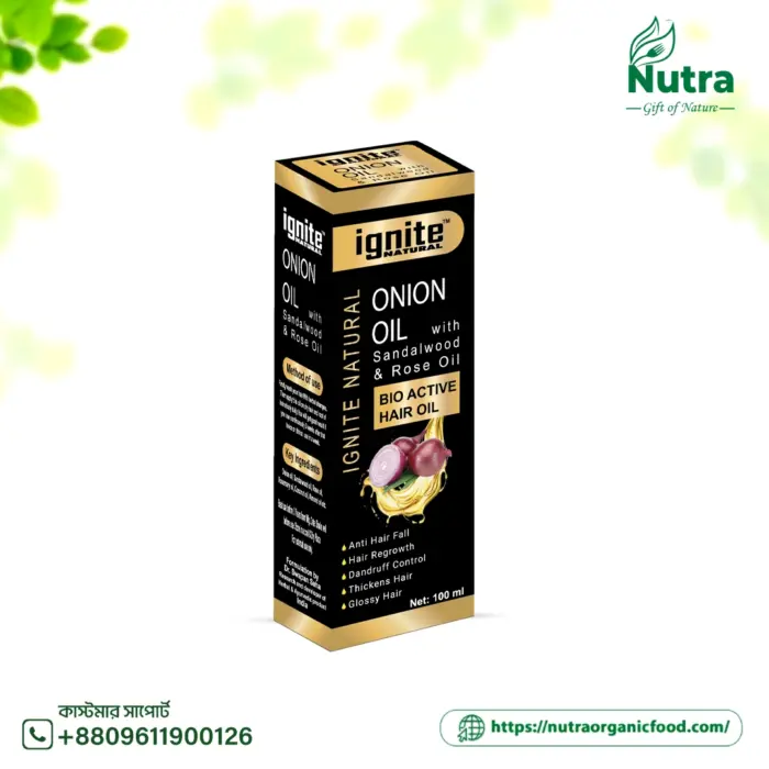 অনিয়ন হেয়ার অয়েল - Onion Hair Oil (100ml) - Image 1
