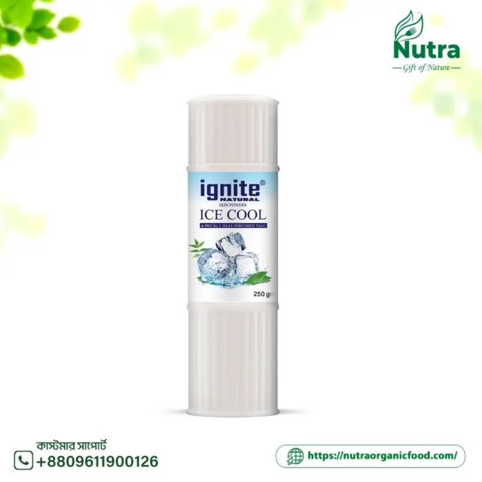 Skin Powder Ice cool & Prickly Heat Perfumed (250gm) - Image 1