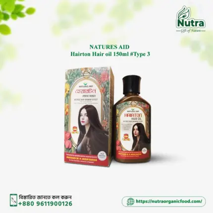 NATURES AID Hairton Hair oil 150ml #Type 3