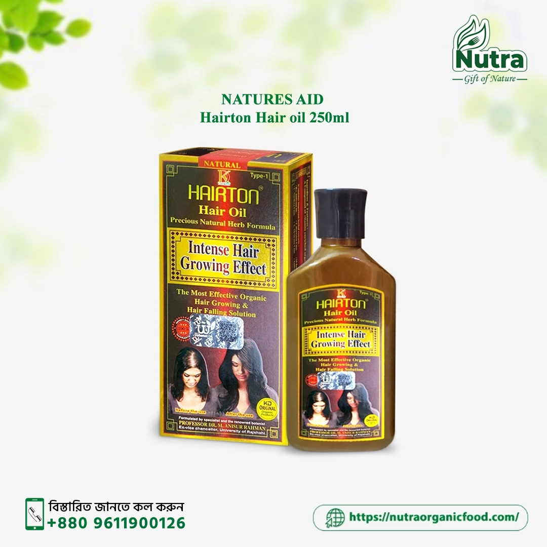 NATURES AID Hairton Hair oil 250ml NATURES AID Hairton Hair oil 250ml - Image 1